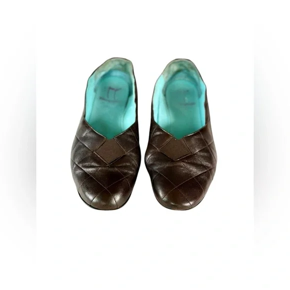 Thierry Rabotin Gigi Leather Slip- On Flats Women’s Shoes - Picture 3 of 12